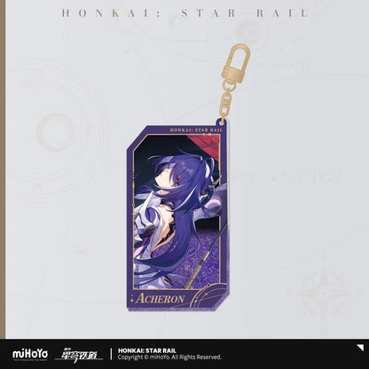 Invitation From The Stellar Series Quicksand Acrylic Keychain