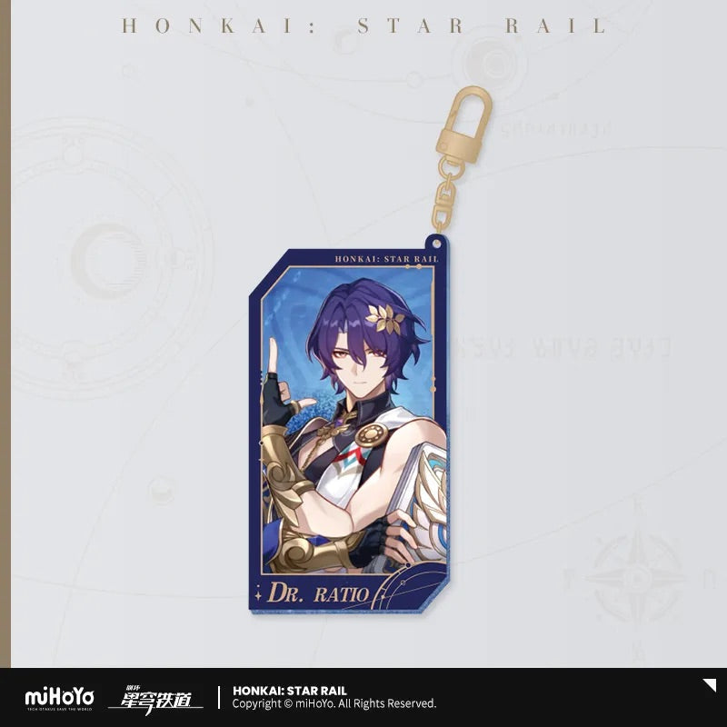 Invitation From The Stellar Series Quicksand Acrylic Keychain