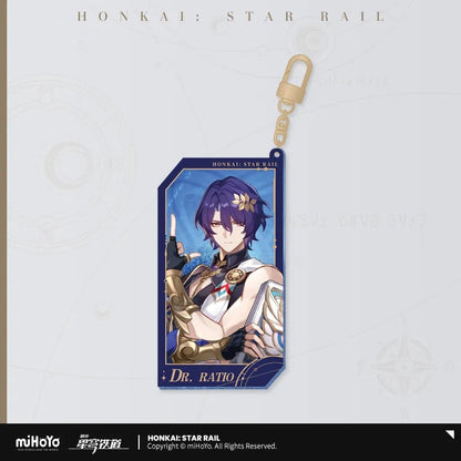 Invitation From The Stellar Series Quicksand Acrylic Keychain