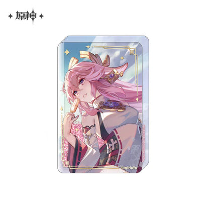 Genshin Impact Anecdote Series Acrylic Glitter Quicksand Stand