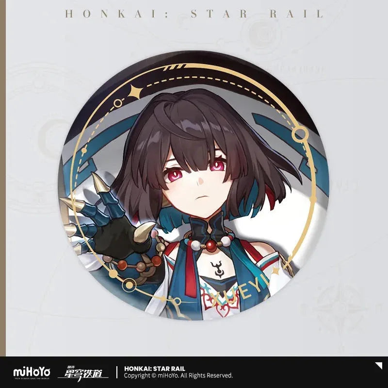 Honkai: Star Rail The Destruction Character Warp Artwork Tinplate Badge