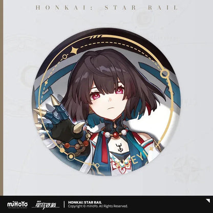 Honkai: Star Rail The Destruction Character Warp Artwork Tinplate Badge