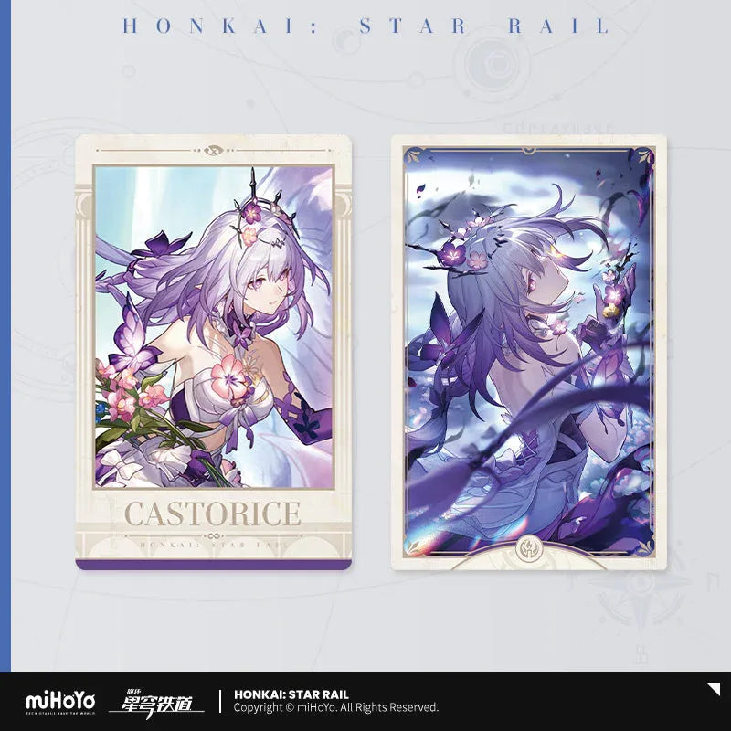 Honkai: Star Rail Castorice Polaroid Light Cone Gift Card Set (Not For Sale)