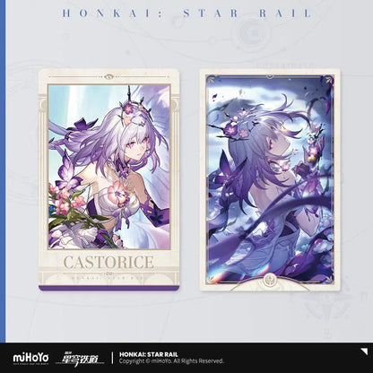 Honkai: Star Rail Castorice Polaroid Light Cone Gift Card Set (Not For Sale)