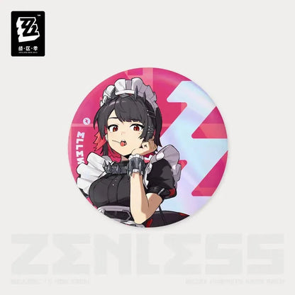 Zenless Zone Zero Time Signal Research Series Tinplate Badge