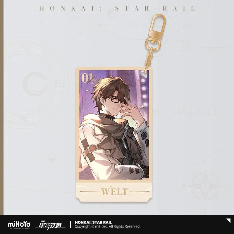 Honkai: Star Rail Anniversary Series Acrylic Pendant