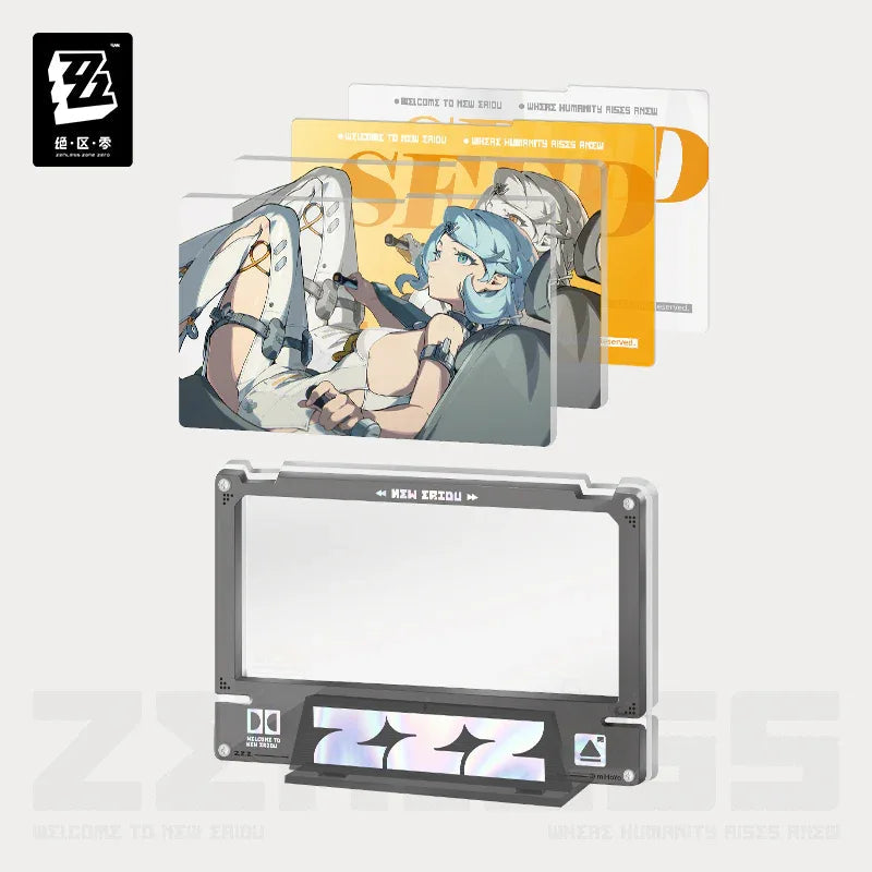 Zenless Zone Zero Mindscape Cinema Series Obol Squad Framed Acrylic Insert Set
