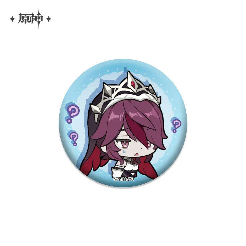 Genshin Impact Chibi Emojis Series Badge Vol.1