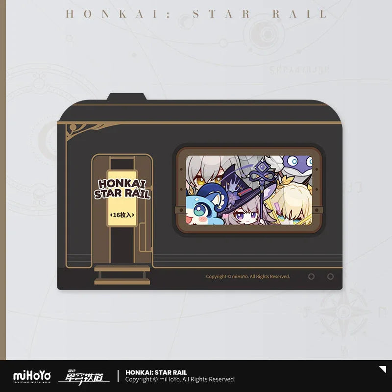 Honkai: Star Rail Pom-Pom Exhibition Series Chibi Sticker Box