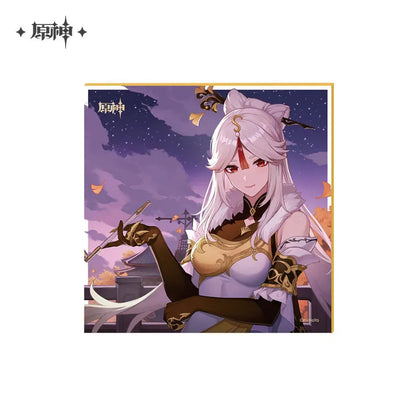 Genshin Impact The Day of Destiny Series Shikishi Cardboard