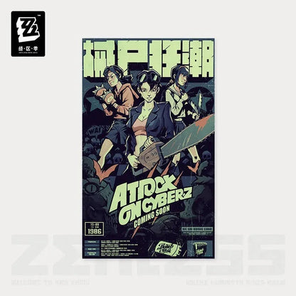 Zenless Zone Zero Random Play (Phaethon, Proxies, Poxy) Video Tape Series Collectible Posters