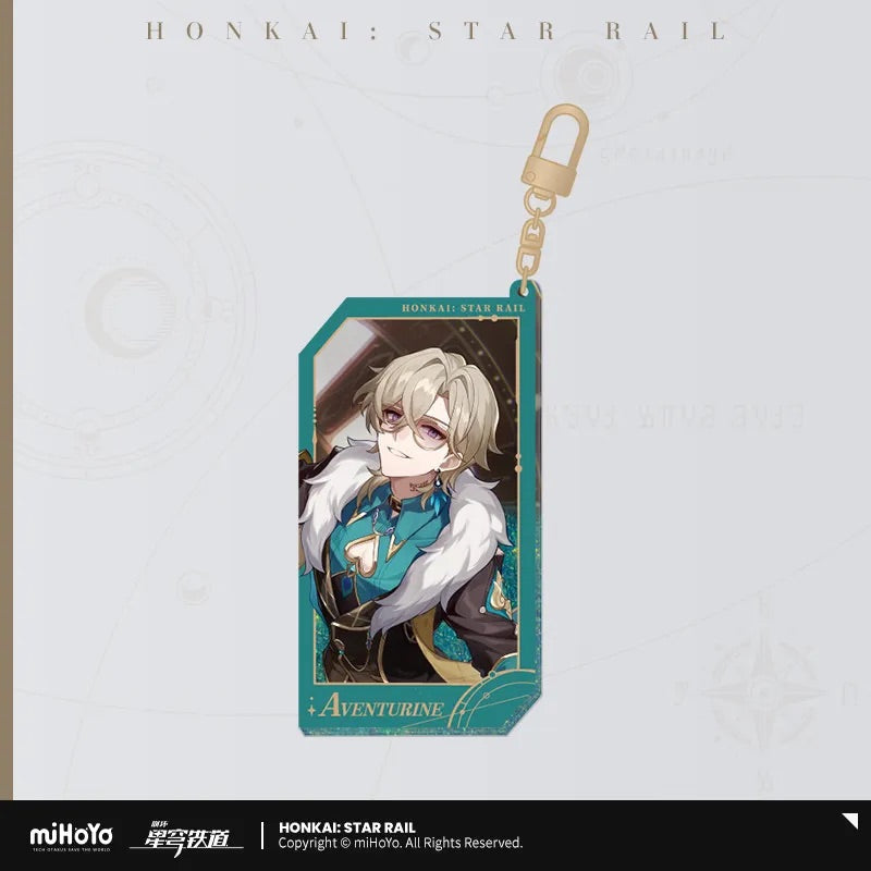 Invitation From The Stellar Series Quicksand Acrylic Keychain
