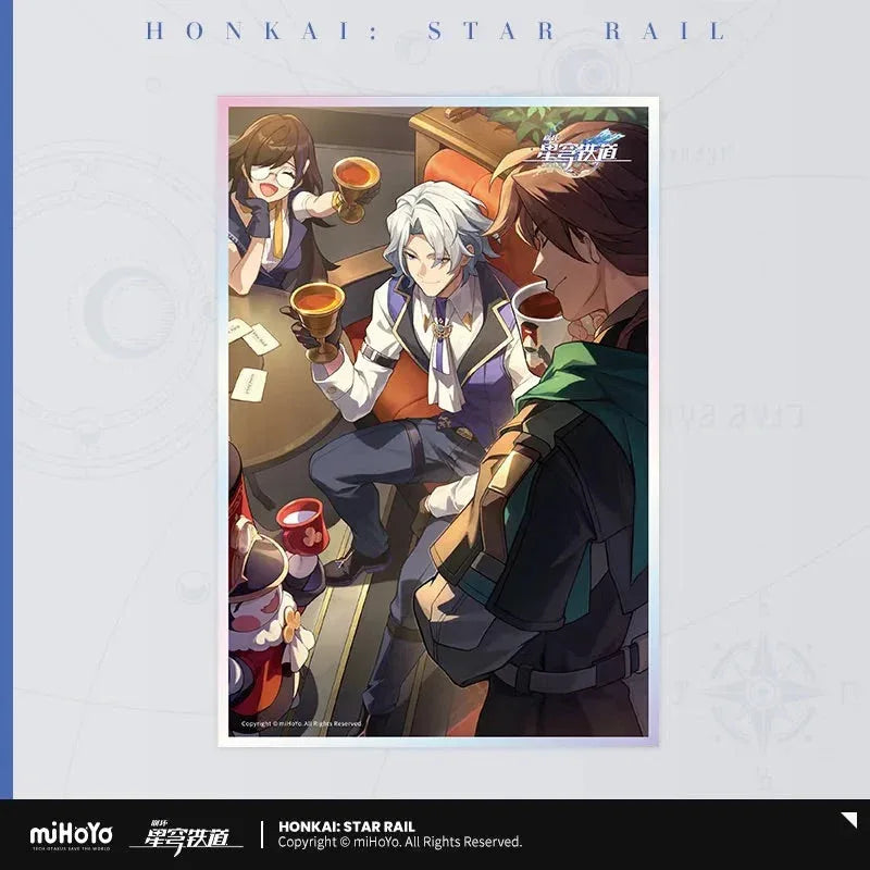 Honkai: Star Rail Light Cone Series Acrylic Shikishi Cardboard
