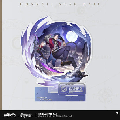 Honkai: Star Rail The Nihility Character Warp Artwork Acrylic Stand