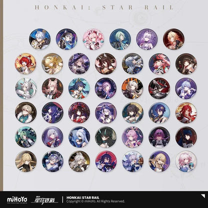 Honkai: Star Rail Invitation From The Stellar Series Tinplate Badge