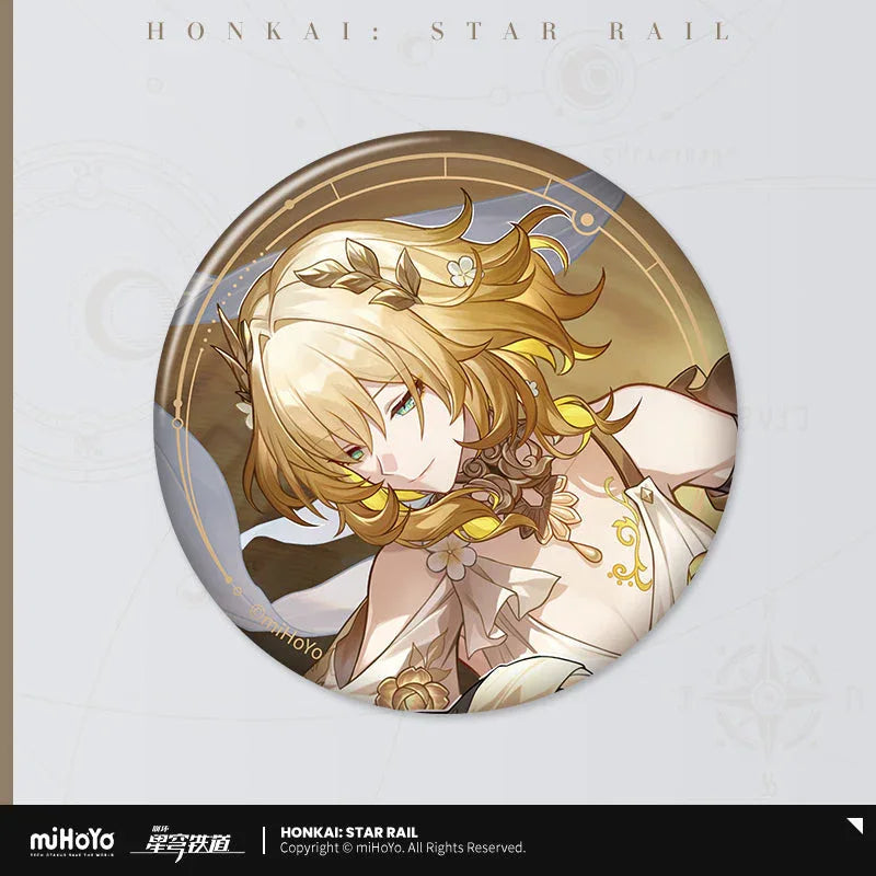 Honkai: Star Rail Invitation From The Stellar Series Tinplate Badge