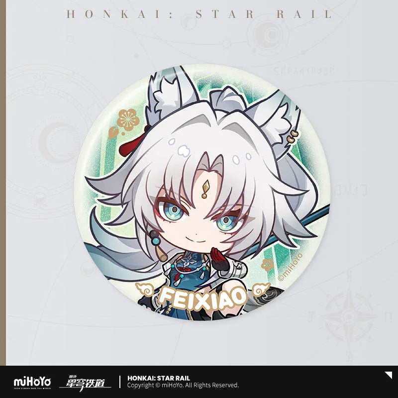 Honkai: Star Rail Happy New Year Series Tinplate Badge Vol 2