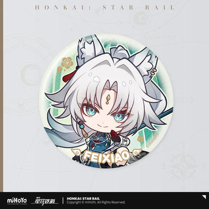 Honkai: Star Rail Happy New Year Series Tinplate Badge Vol 2