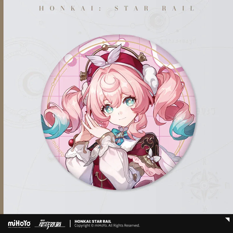Honkai: Star Rail Invitation From The Stellar Series Tinplate Badge