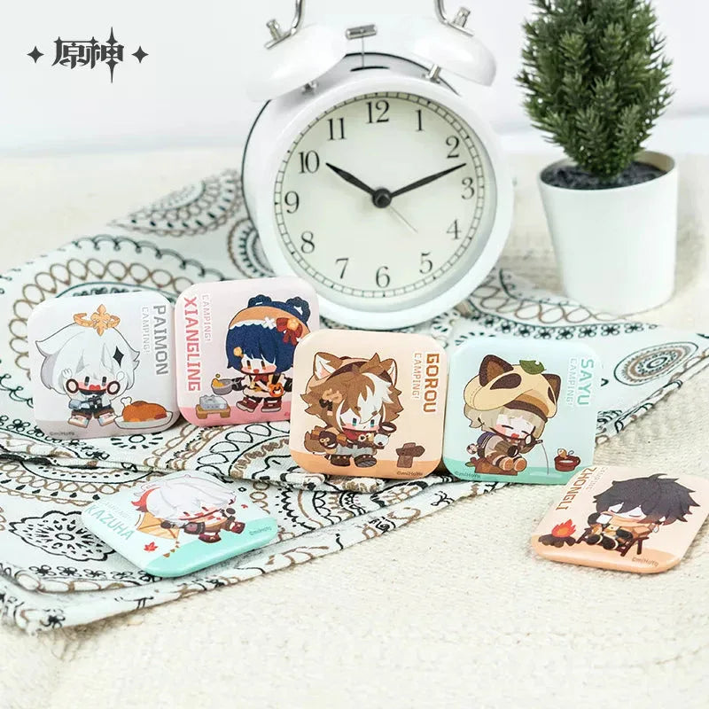Genshin Impact Go Camping Series Square Badge