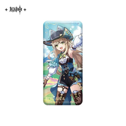 Genshin Impact Theme Series Character Square Badge