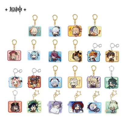 Genshin Impact Chibi Emojis Series Pendant Vol.1