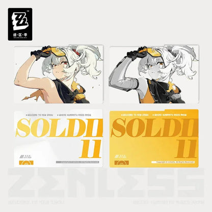 Zenless Zone Zero Mindscape Cinema Series Obol Squad Framed Acrylic Insert Set