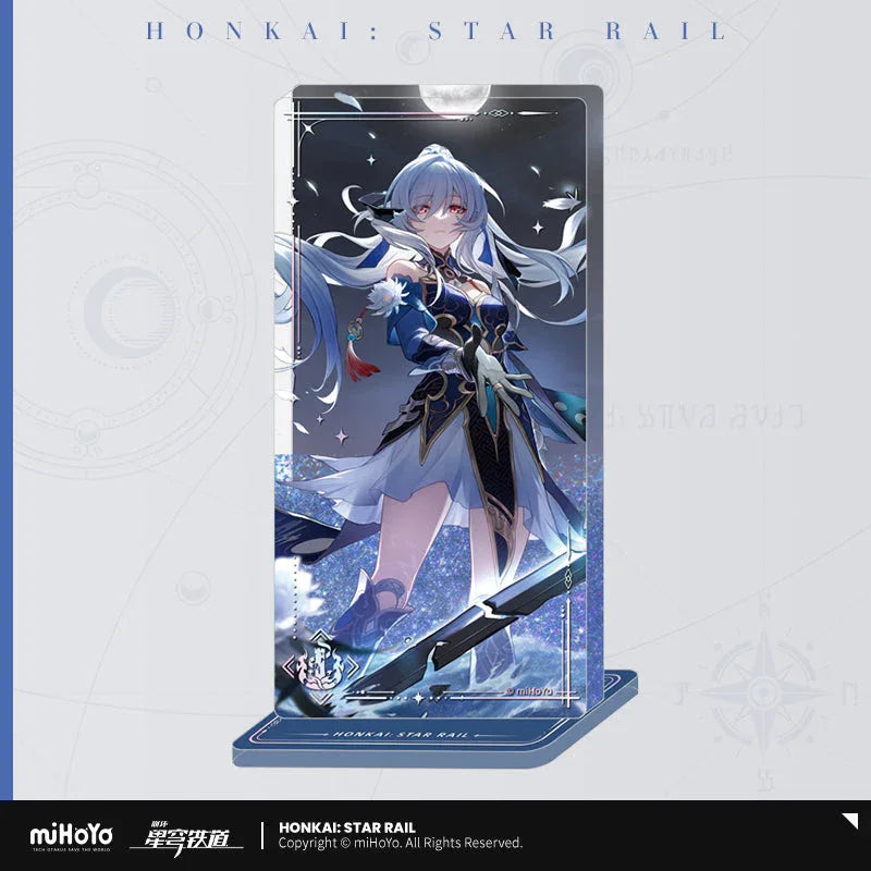 Honkai: Star Rail Light Cone Series Glitter Quicksand Acrylic Block Ornaments