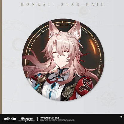 Honkai: Star Rail Invitation From The Stellar Series Tinplate Badge