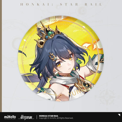 Honkai: Star Rail The Destruction Character Warp Artwork Tinplate Badge
