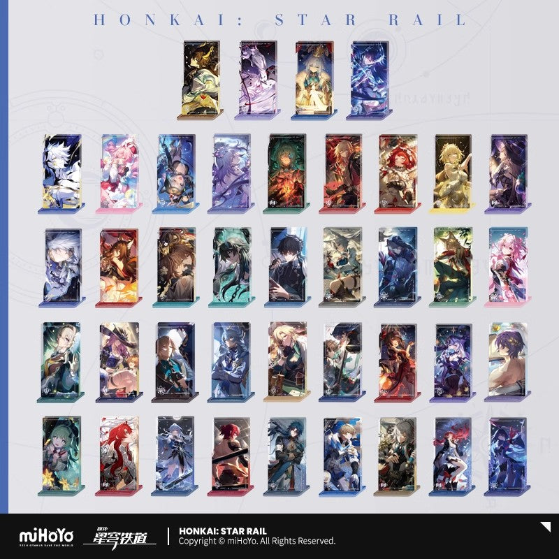 Light Cone Series Glitter Quicksand Acrylic Block Ornaments