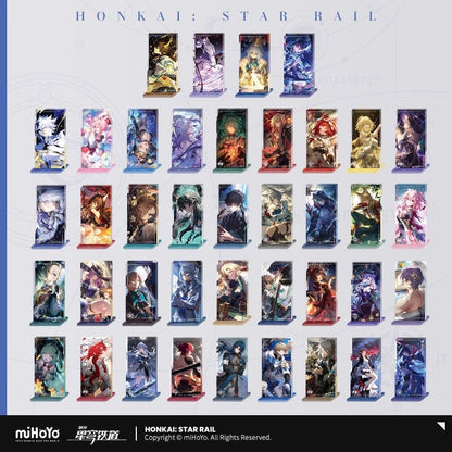 Light Cone Series Glitter Quicksand Acrylic Block Ornaments