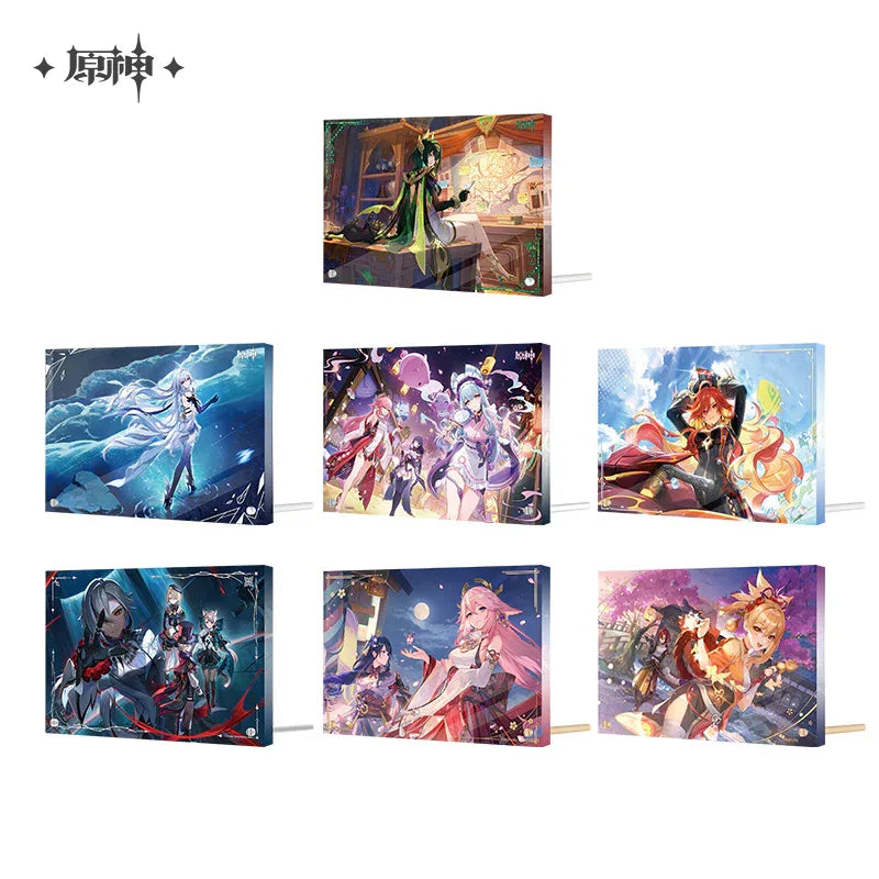 Genshin Impact Thick Acrylic Ornament