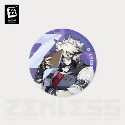 Zenless Zone Zero Time Signal Research Series Tinplate Badge