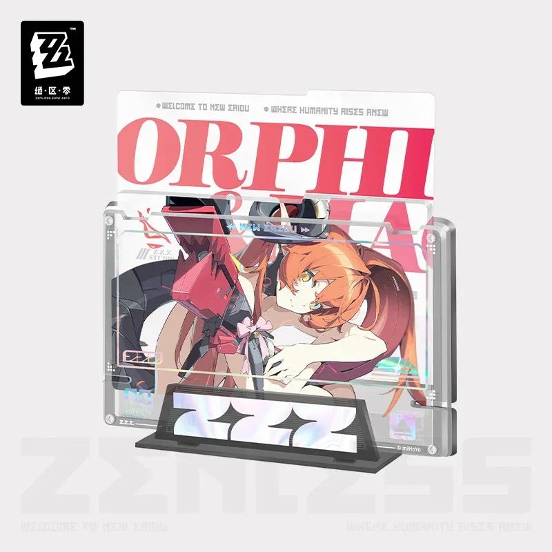 Zenless Zone Zero Mindscape Cinema Series Obol Squad Framed Acrylic Insert Set