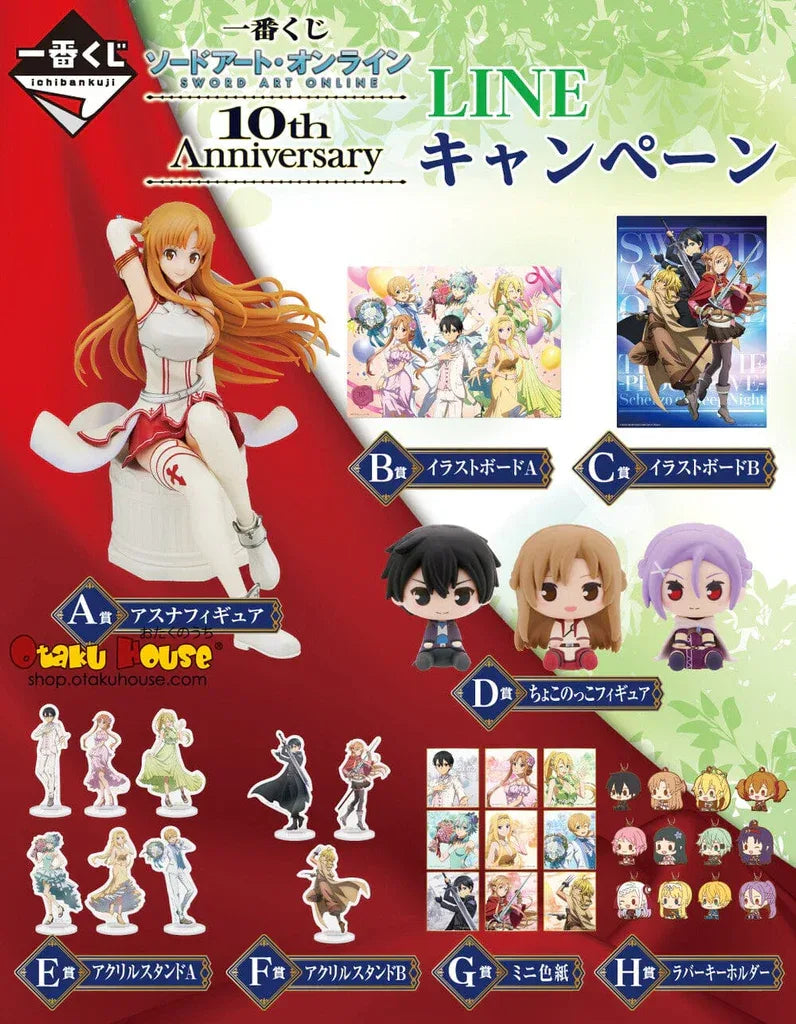 Ichiban Kuji 10th Anniversary Sword Art Online