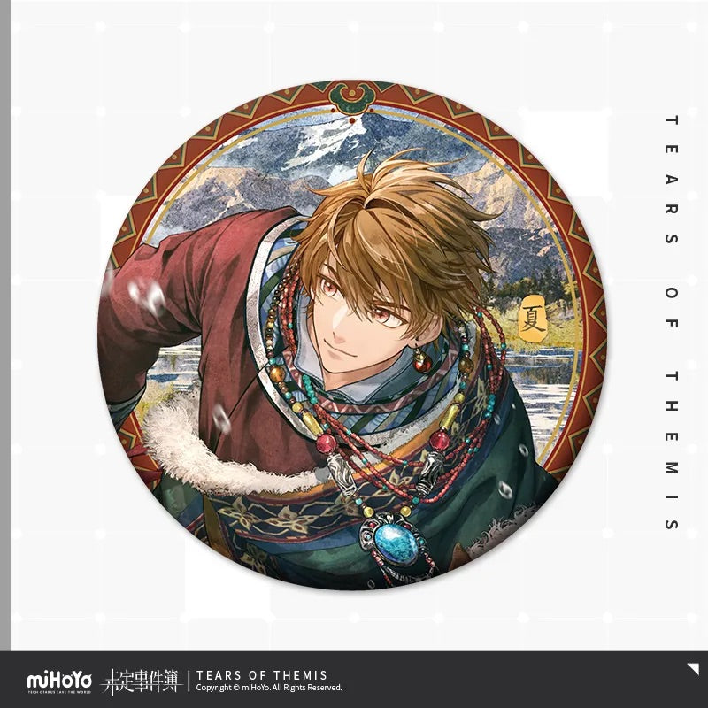 Alpine Amour Series Tinplate Badge