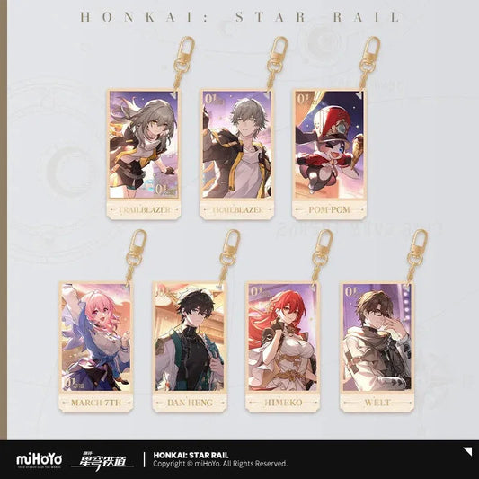 Honkai: Star Rail Anniversary Series Acrylic Pendant