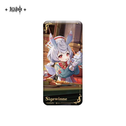 Genshin Impact Theme Series Character Square Badge